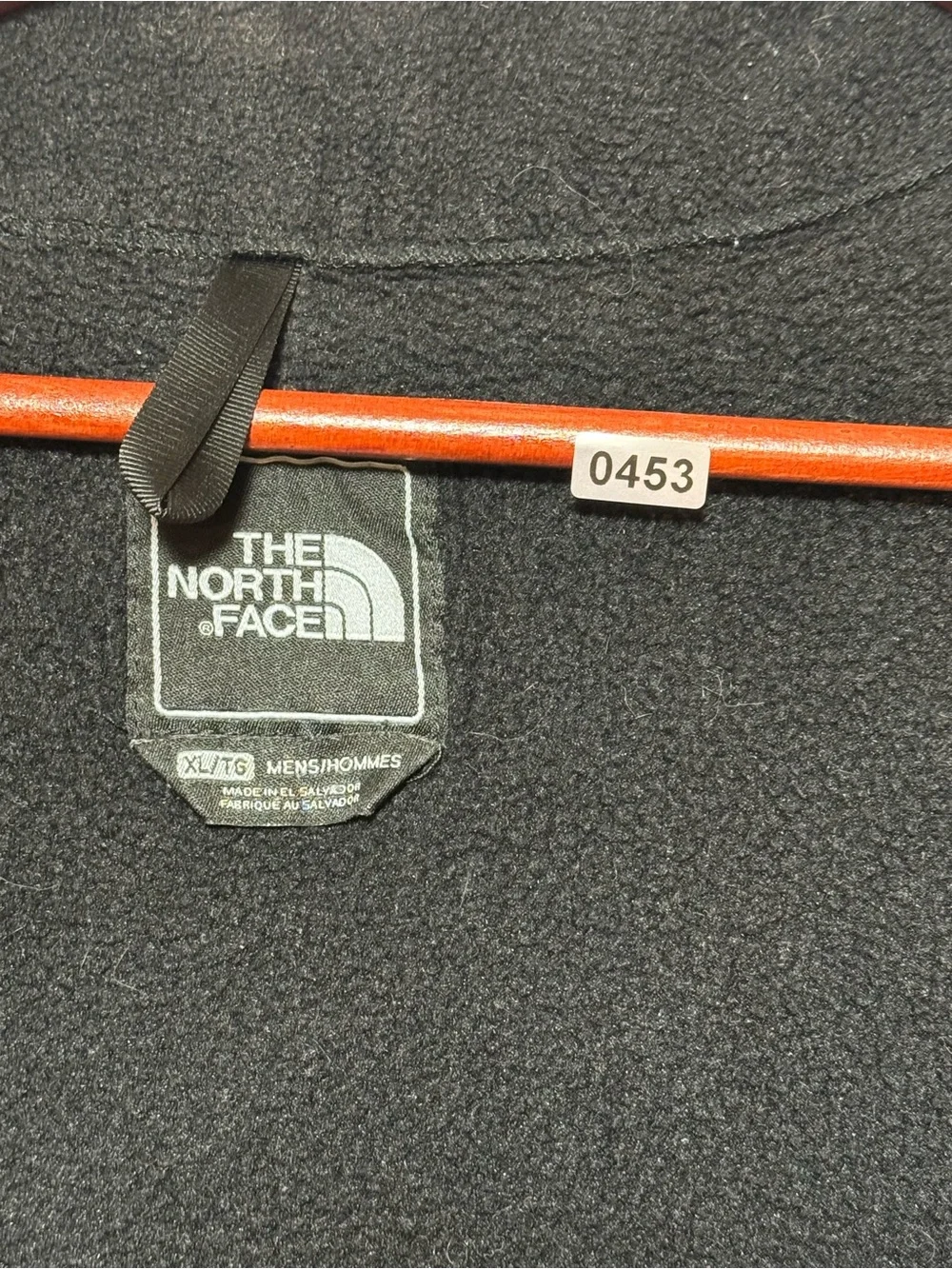 The North Face Denali Polartec Fleece Jacket Men's Black XL Full Zip